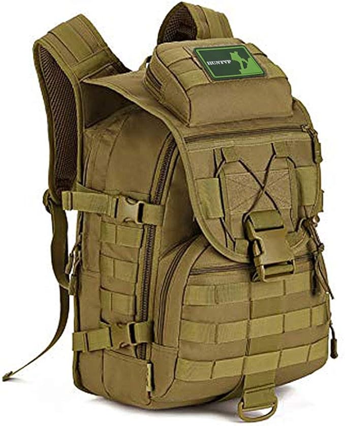 huntvp 40l *战术背包 molle 突击背包装备帆布背包大号 wr 背包户外